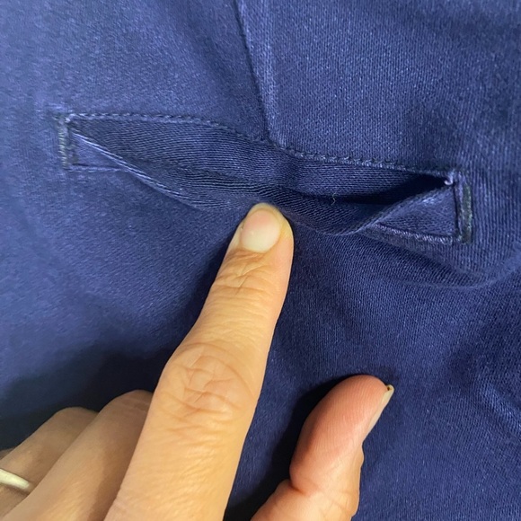 Kut From The Kloth Blue Skinny Dress Work Pants size 4P - Picture 2 of 13